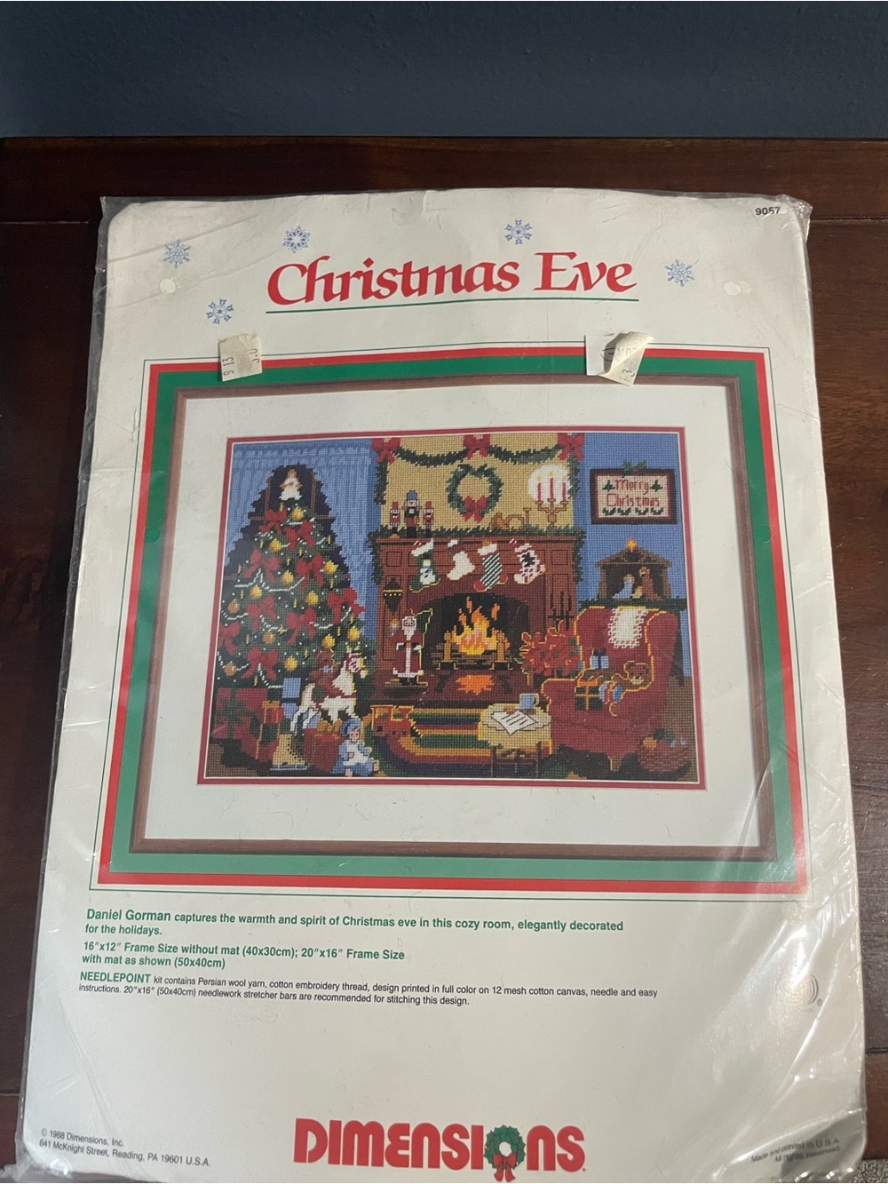 Vintage Dimensions Christmas Eve Cross Stitch Kit